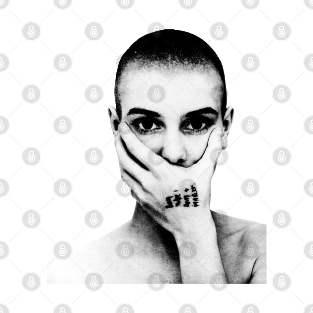 Sinead O'connor // Vintage Style Design by Indanafebry