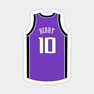 Mike Bibby Sacramento Jersey Qiangy Magnet