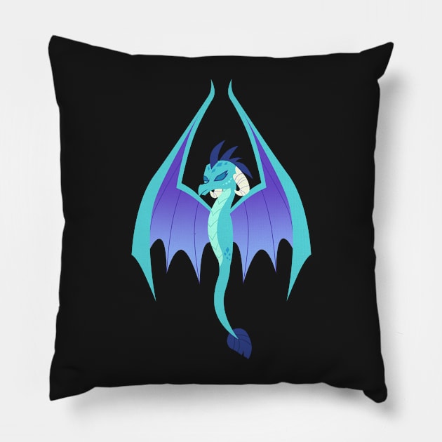 Sky Ember Pillow by Spring Heart