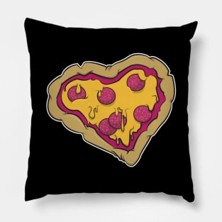 HEART SHAPED PIZZA Pillow