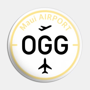 Maui OGG airport Pin