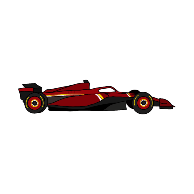 Red 2024 Livery by CalliesArt