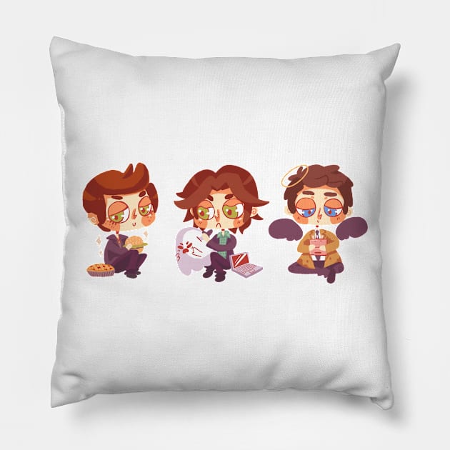 Supernatural Pillow by ShannonDraws