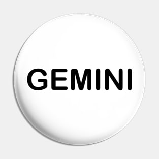 GEMINI Pin