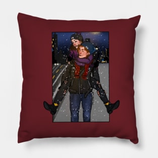 a storm we’re meant to ride - wynhaught piggyback Pillow