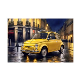 Yellow Fiat 500 T-Shirt