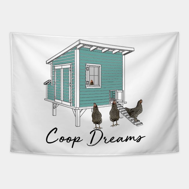 Coop Dreams Tapestry by TripleTreeAdv