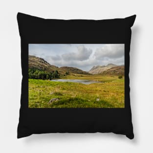 Langdale Pikes and Blea Tarn in Lake District, UK Pillow