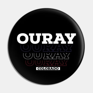 Ouray Colorado USA Vintage Pin