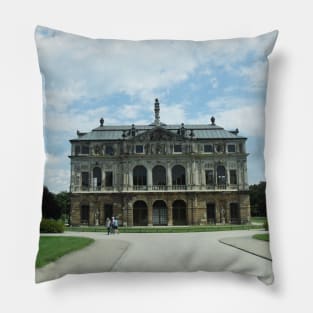 Dresden Germany sightseeing trip photography from city scape Europe trip Pillow