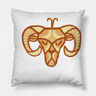 Sexy-Exy Aries Zodiac Pillow