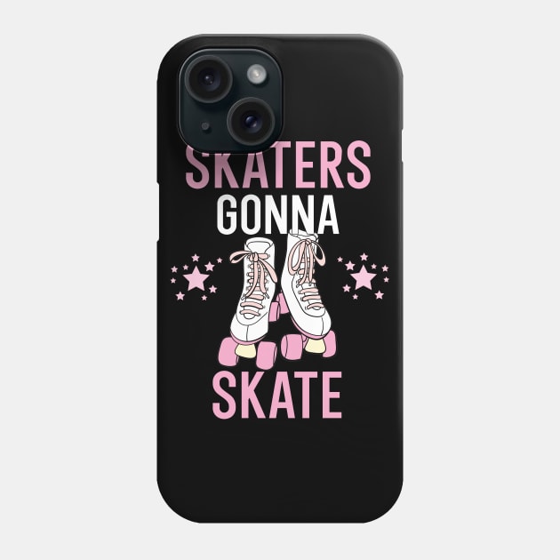 Skaters gonna skate Phone Case by maxcode