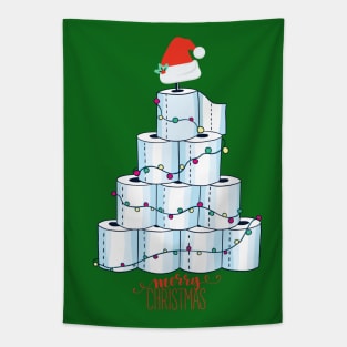 Toilet Paper Christmas Tree 2020 Tapestry