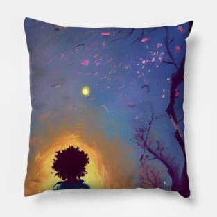 The Light Within the Darkness Pillow