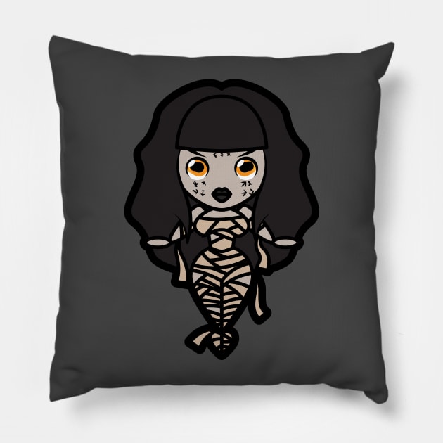 The Mummy Tooniefied Pillow by Tooniefied