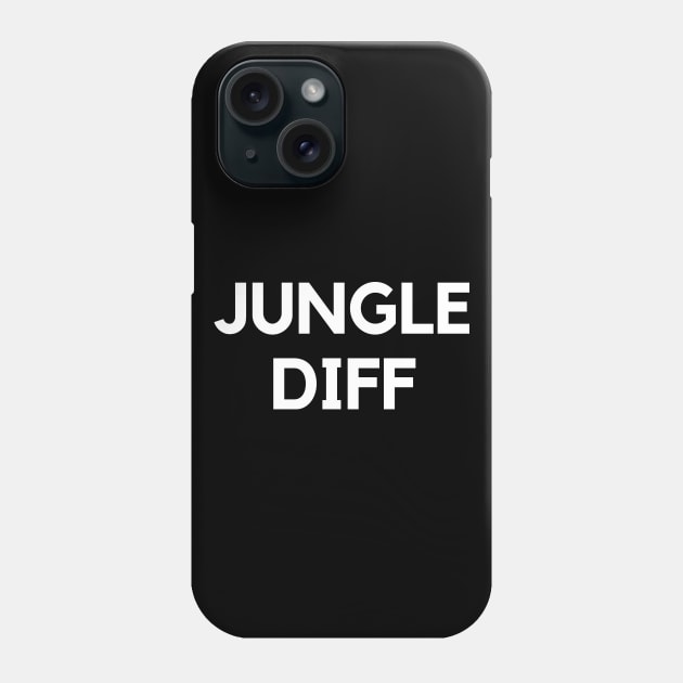 Jungle diff Phone Case by TheGeekTee