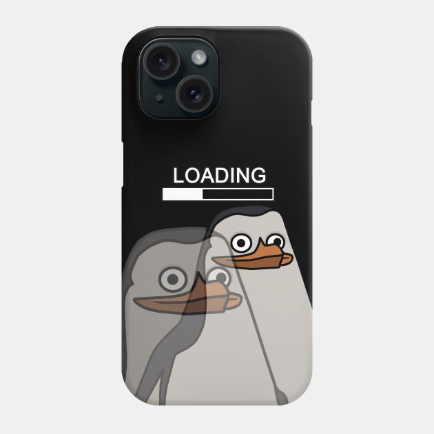 Loading. Penguin. Phone Case by AnnVas
