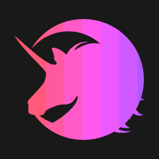 Bubblegum Unicorn Moon T-Shirt