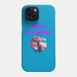 Happy galentines Phone Case