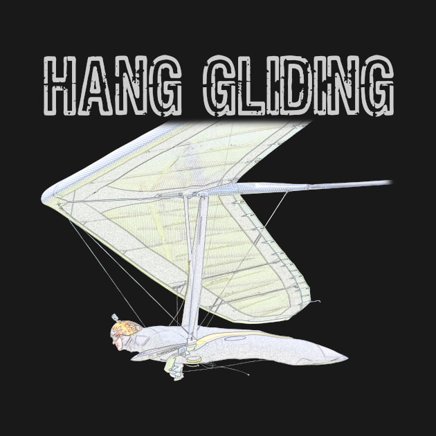 Hang Gliding Color Sketch by norules