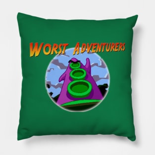 WORST ADVENTURERS Purple Tentacle Pillow