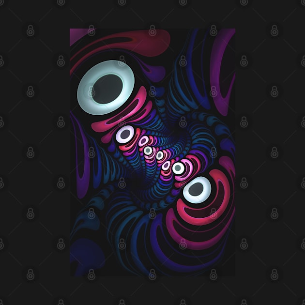 Octo-Pie, Digital Abstract Artwork by love-fi