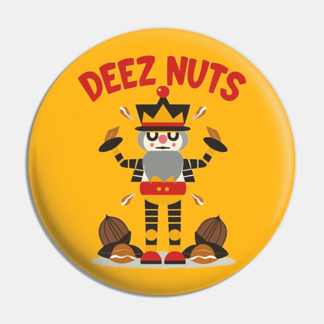 Deez Nutz Pin by Aldrvnd