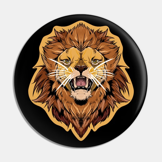 illustrated LION PRIDE series (with eye colour trim) Pin by illustratelaw