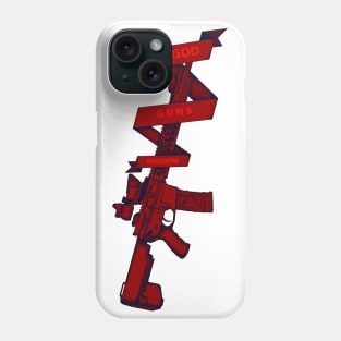 God Guns Freedom Phone Case