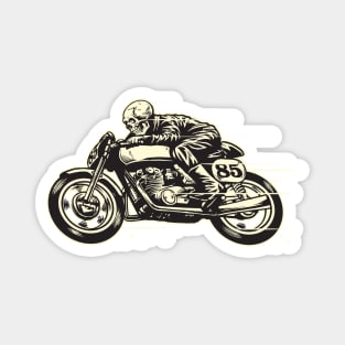 Cycle Skull Magnet