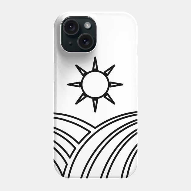 Sunlit Winery Phone Case by SWON Design