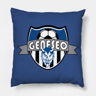 Geneseo Girls Soccer Crest Pillow