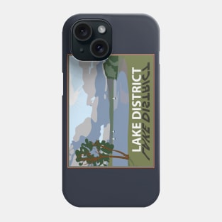 Lake District Cumbria England UK. Lake Windermere Phone Case