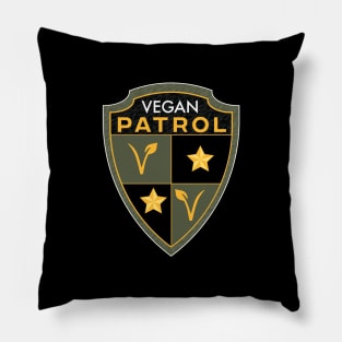 Vegan Patrol Pillow