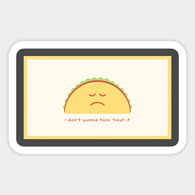 Food Puns Cute Stuff Sticker Teepublic