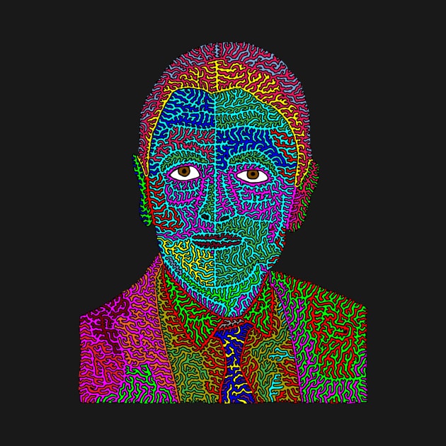 Rowan Atkinson - Pop Art Style by NightserFineArts