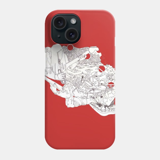 Music in motion Phone Case by MichaelHegarty