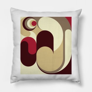 5 Colors Composition (#1) Pillow