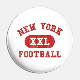 New York Football V Pin