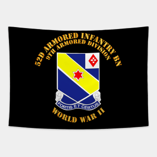 52d Armored Infantry Bn - 9th AR Div - WWII Tapestry