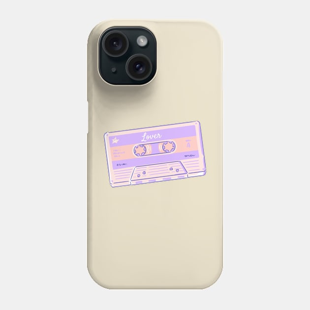 Lover Cassette Phone Case by saiinosaurus