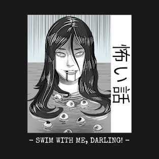 Lets take a Bath dark Anime T-Shirt