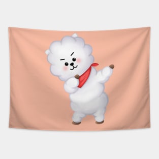 BTS BT21 Cute RJ Tapestry