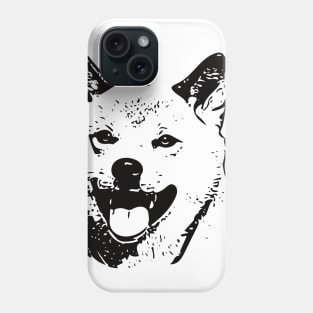 Shiba Inu Face Design - A Shiba Christmas Gift Phone Case