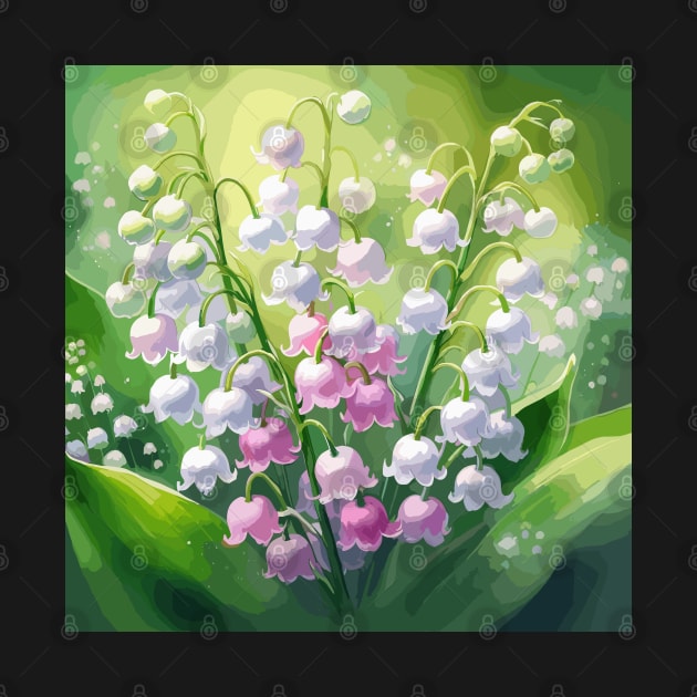 Lily of The Valley by Siha Arts