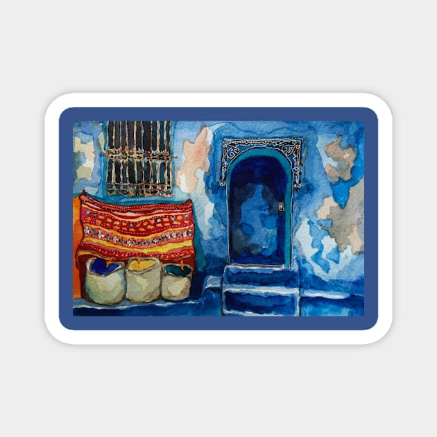 Morocco Magnet by Kuhtina