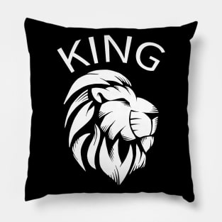 King lion shirt Pillow