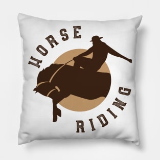 Horse Riding Pillow