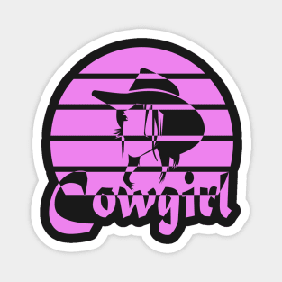 Cowgirl Magnet