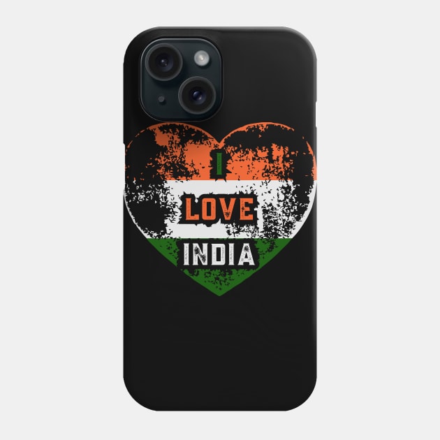 I Love India - India All Together Phone Case by 3dozecreations